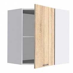 Навесной угловой кухонный шкаф 60х60х72 (НШУ60.72)